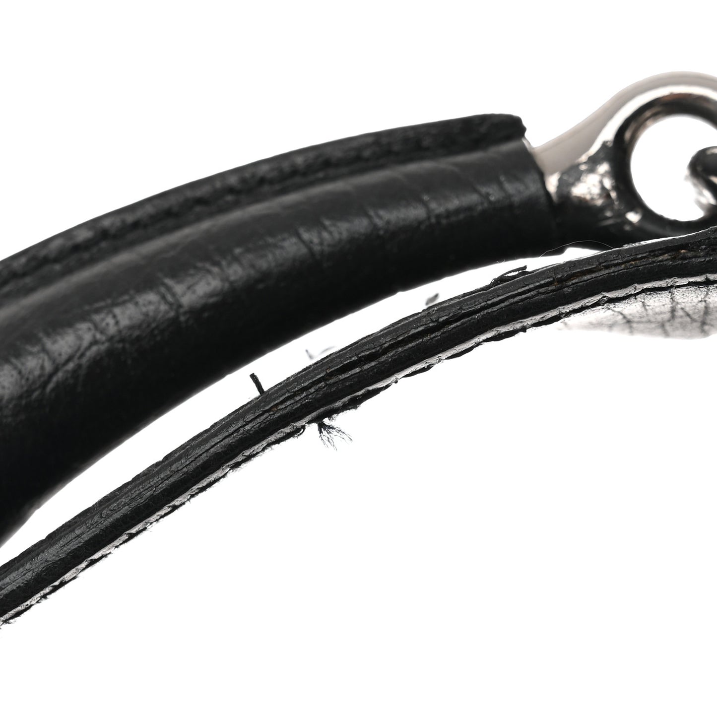 Monogram Large Horsebit Chain Hobo Black