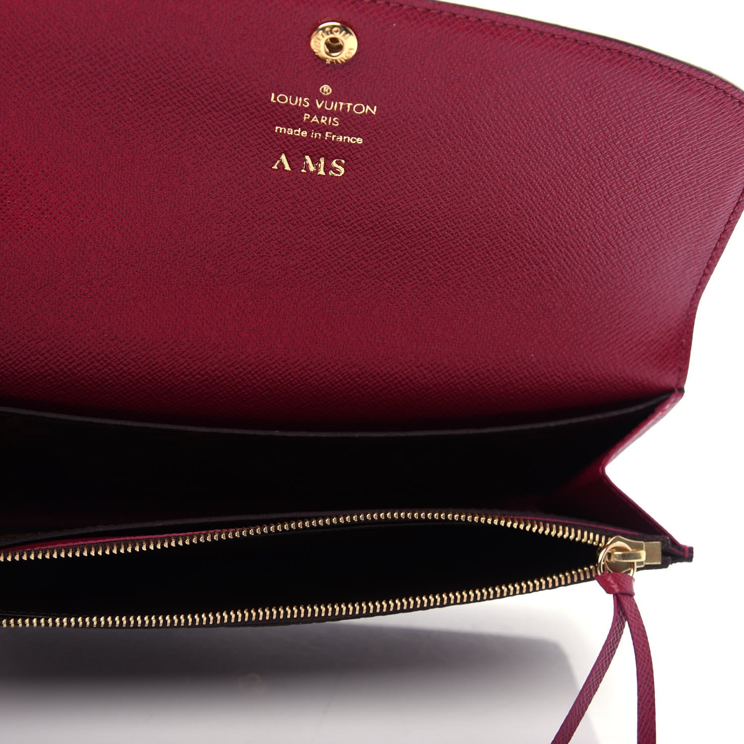 Louis Vuitton Monogram Emilie Wallet Fuchsia 5 of 8