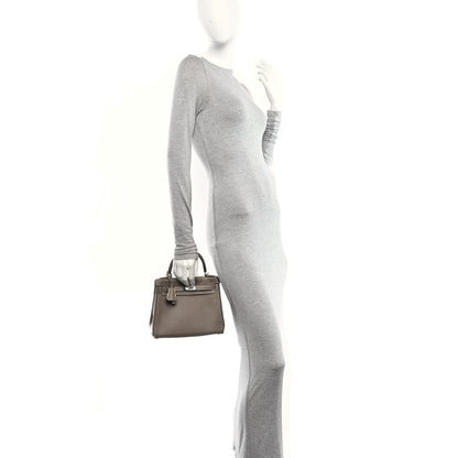 Hermes Swift Kelly Retourne 25 Etoupe 2 of 11