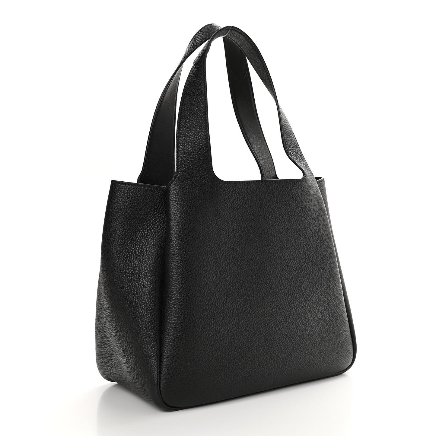 Vitello Daino Soft Medium Dynamique Tote Black