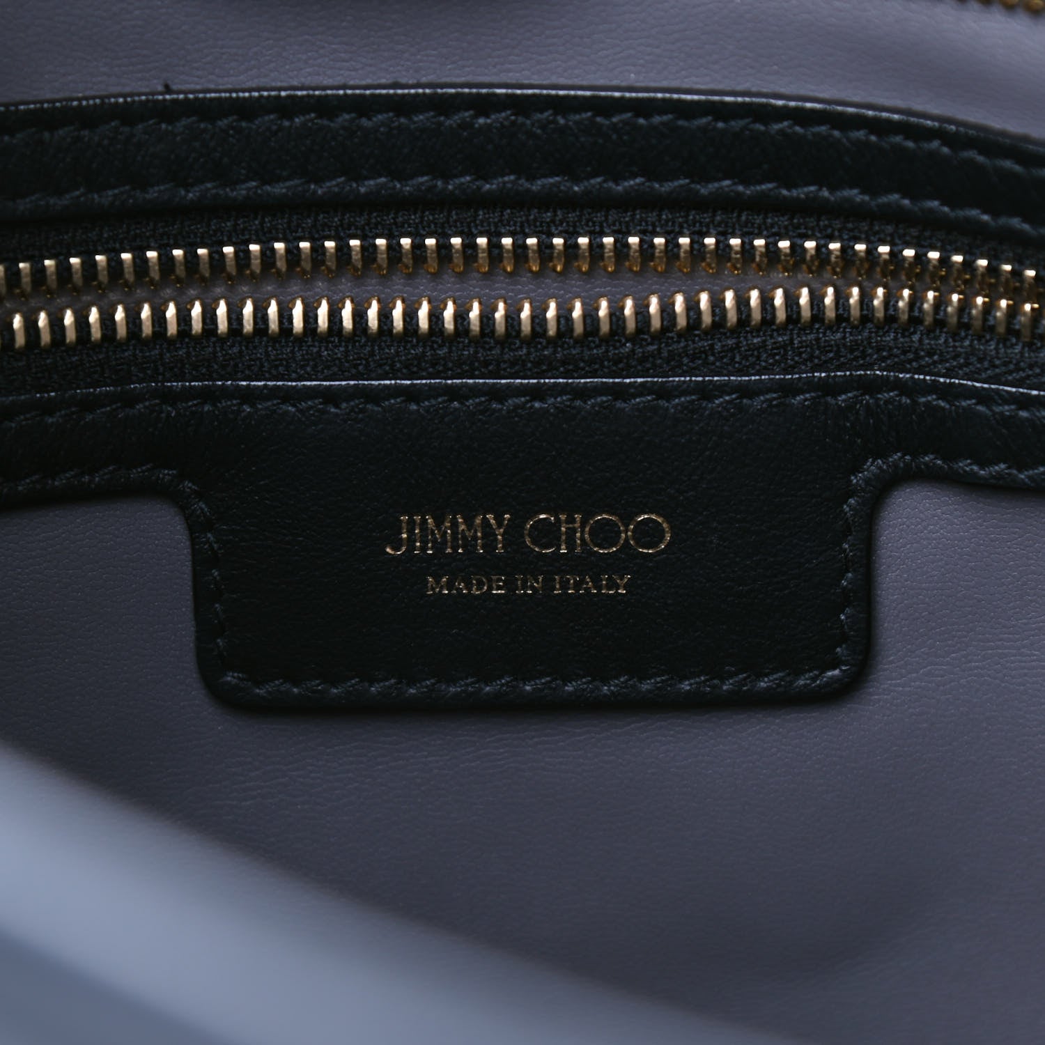 Jimmy Choo Smooth Calfskin Callie Hobo Bag Black 6 of 10