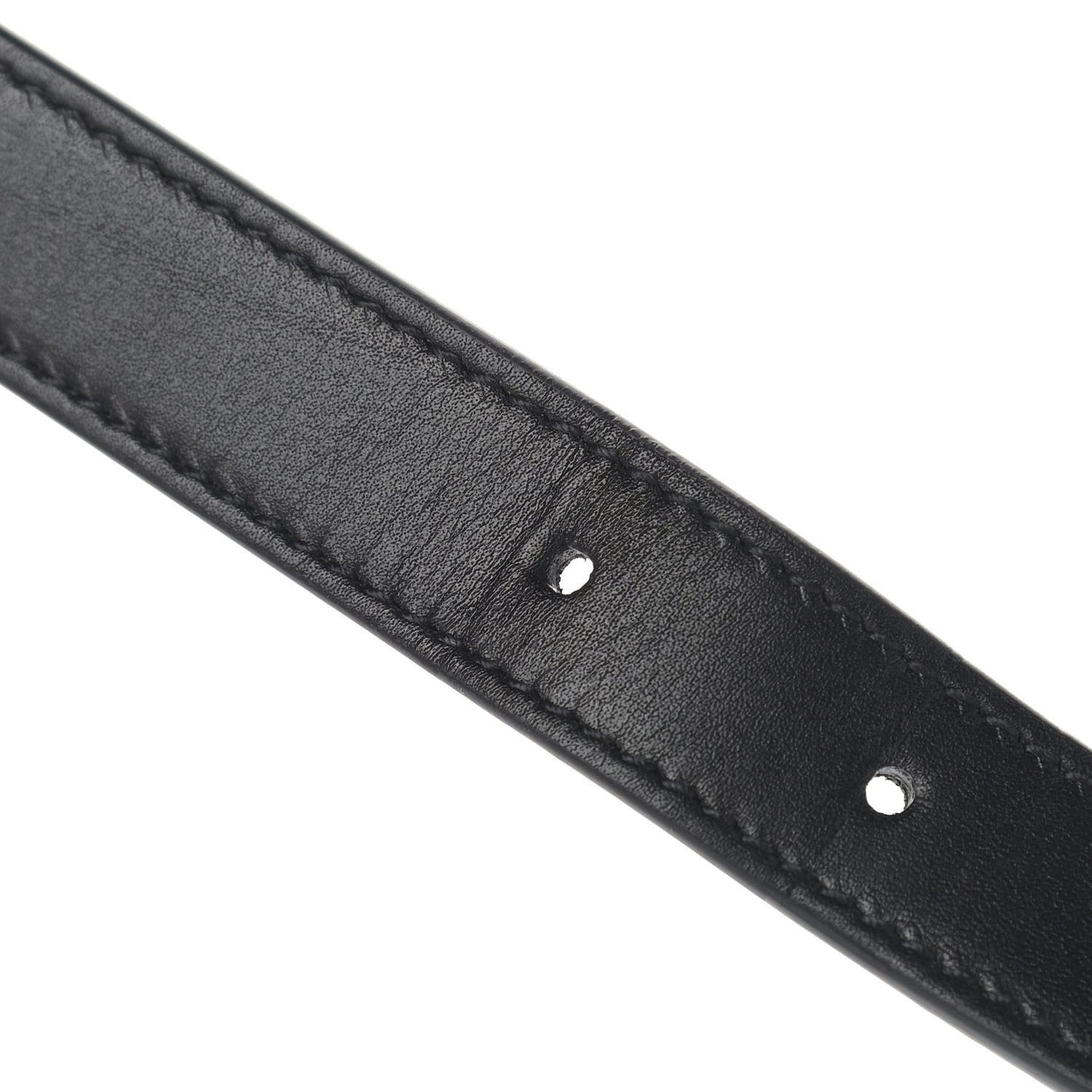Smooth Calfskin Manhattan Shoulder Bag Black