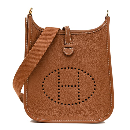 Hermes Taurillon Maurice Evelyne TPM Gold 1 of 10