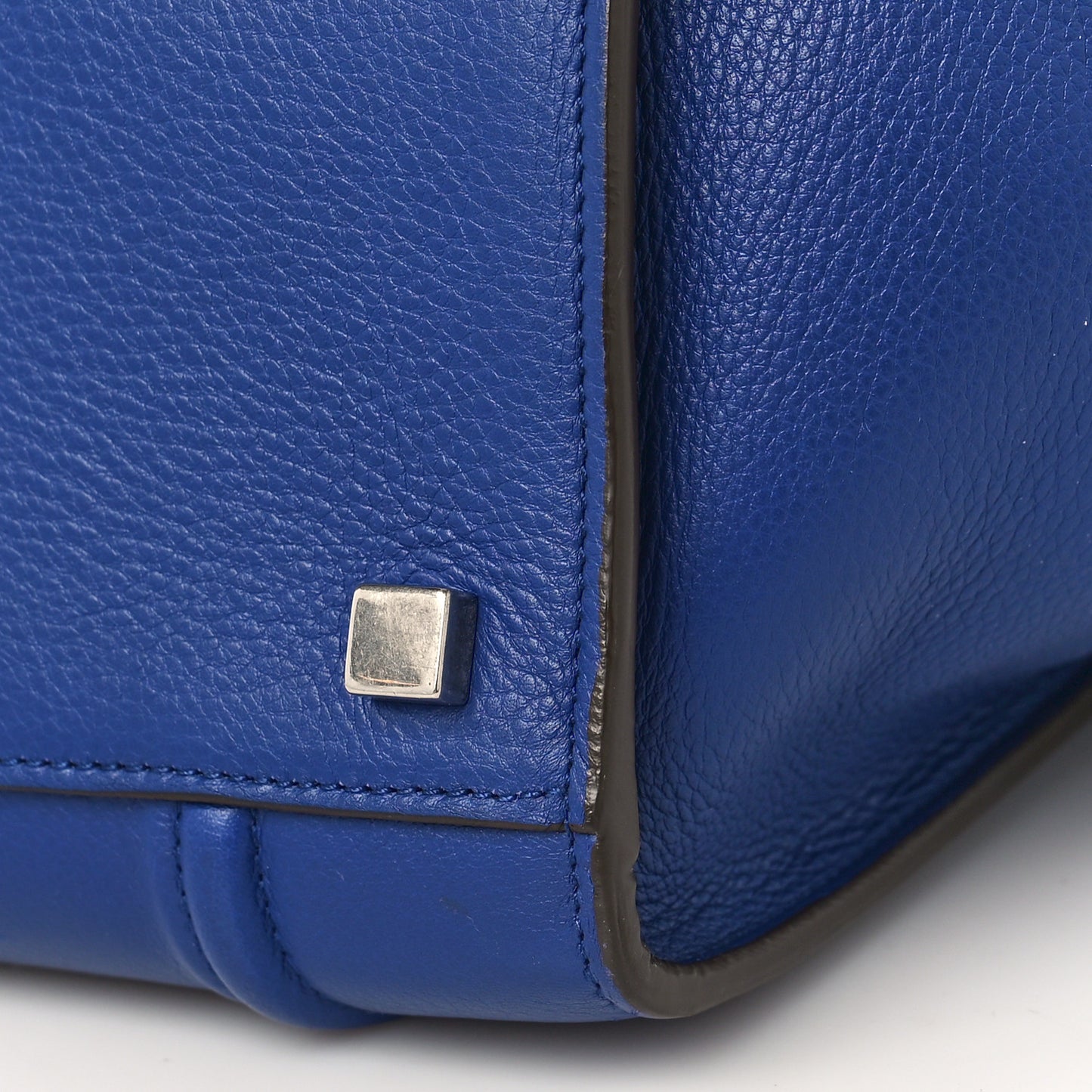 Supple Calfskin Medium Phantom Luggage Indigo