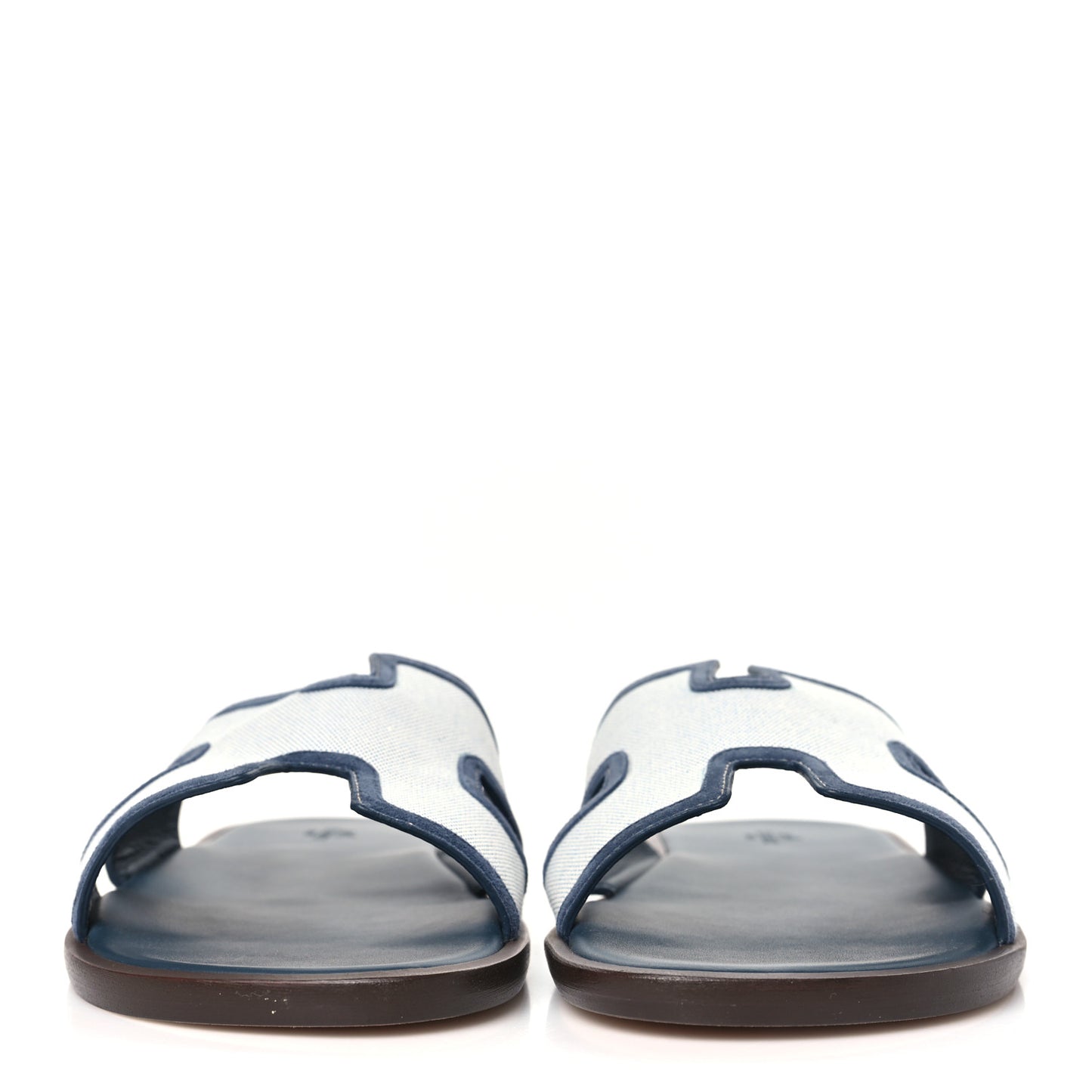 Canvas Suede Goatskin Mens Izmir Sandals 44 Bleu Bleu Celeste