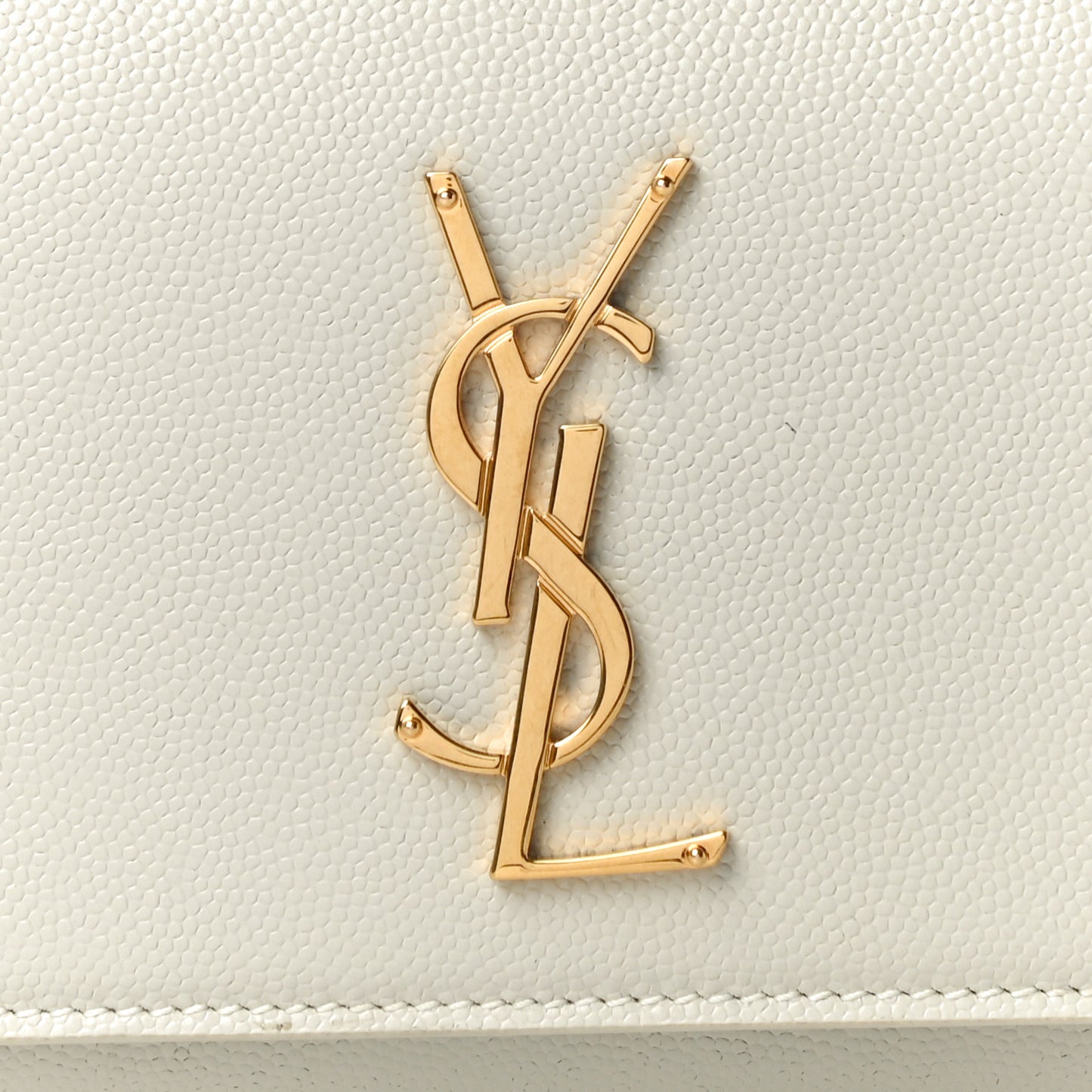 Grain De Poudre Monogram Kate Belt Bag Crema Soft