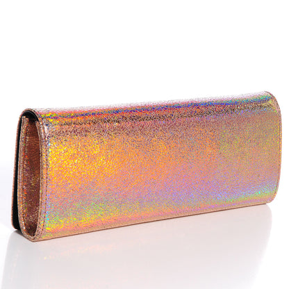 Gucci Metallic Crackled Calfskin Broadway Clutch 3 of 10