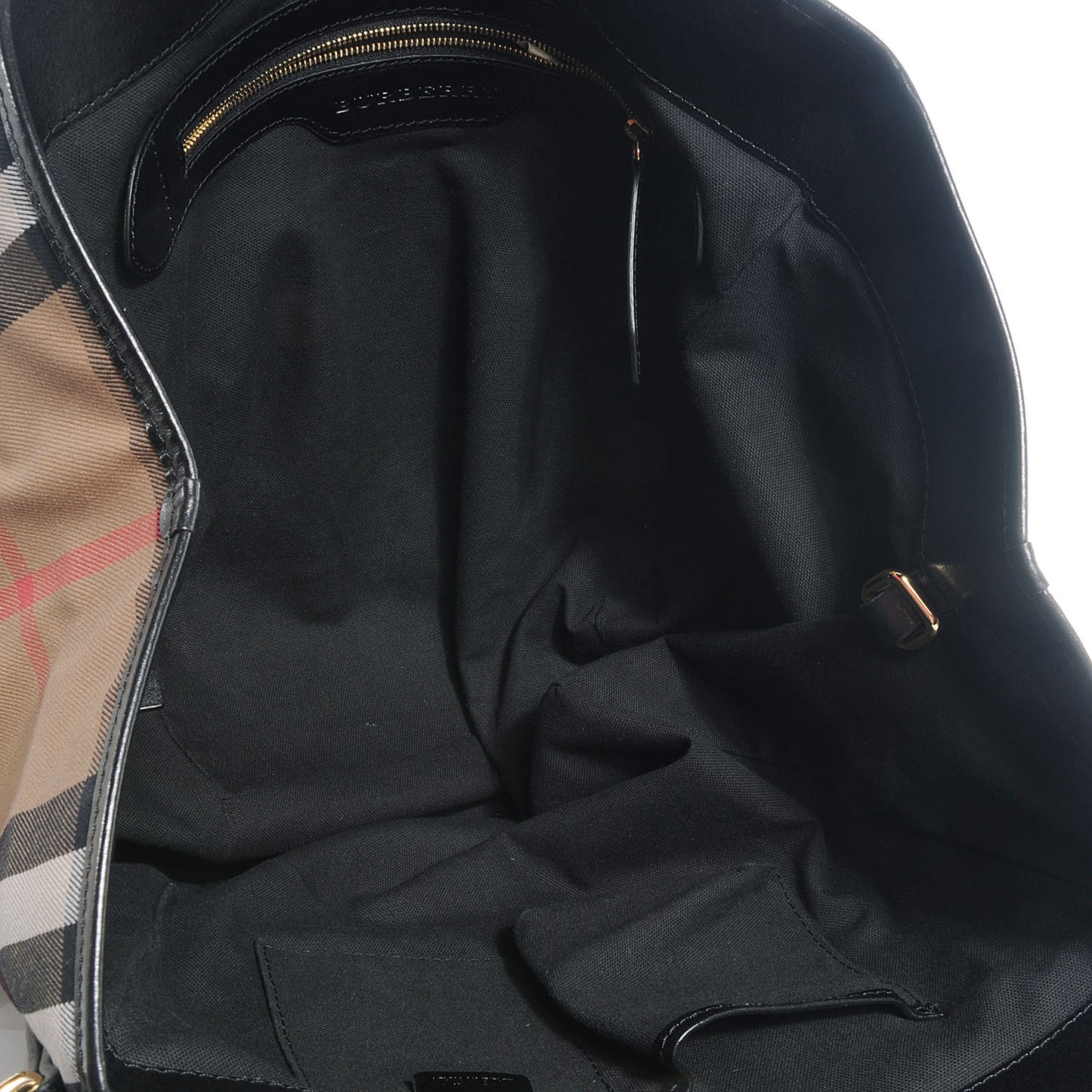 Bridle Calfskin House Check Medium Canterbury Hobo