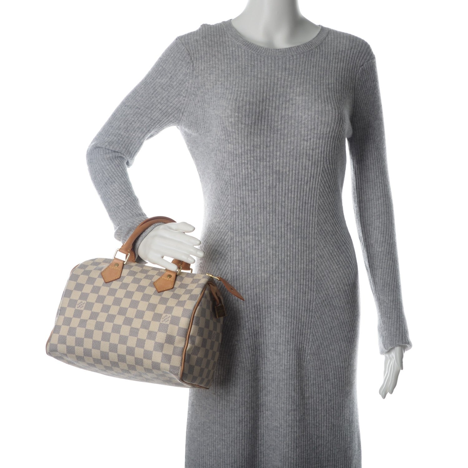 Louis Vuitton Damier Azur Speedy 25 2 of 7