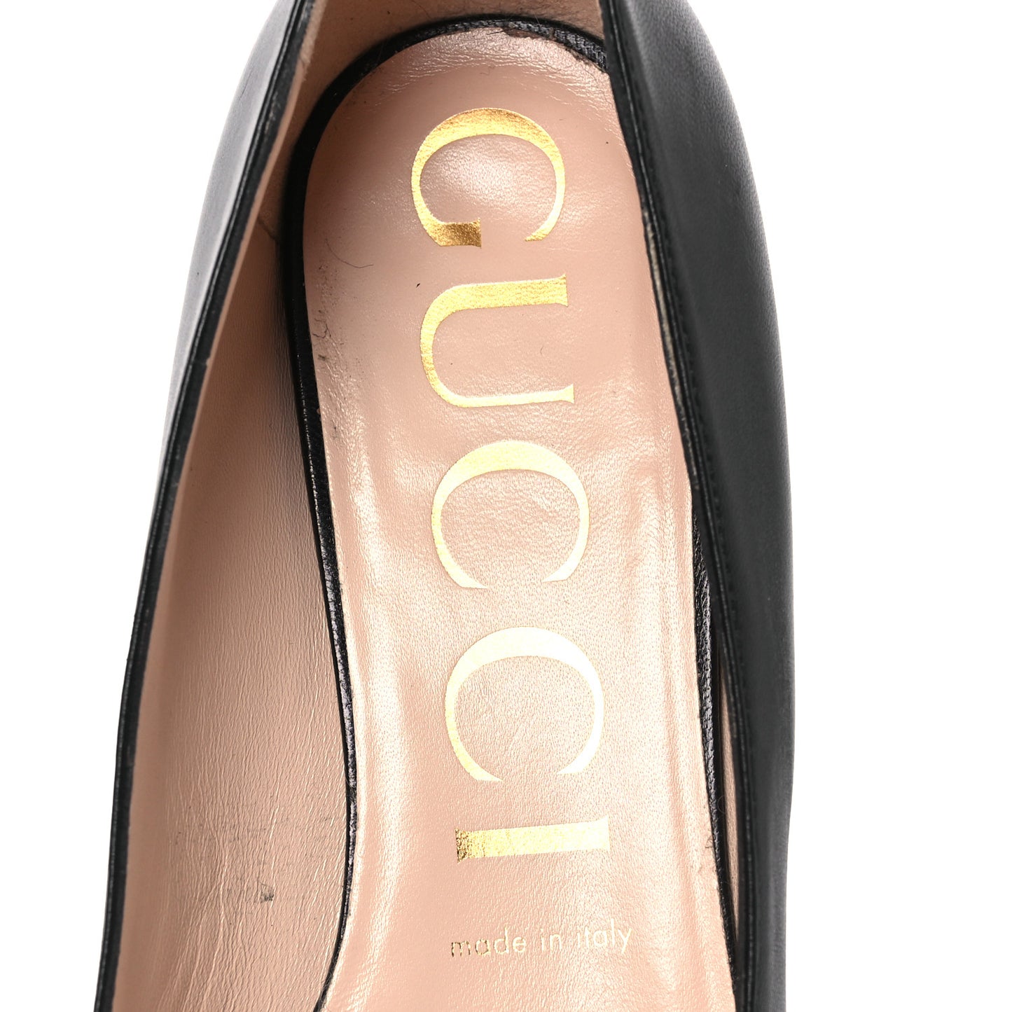 Malaga Kid Horsebit Ballet 25mm Flats 40 Black