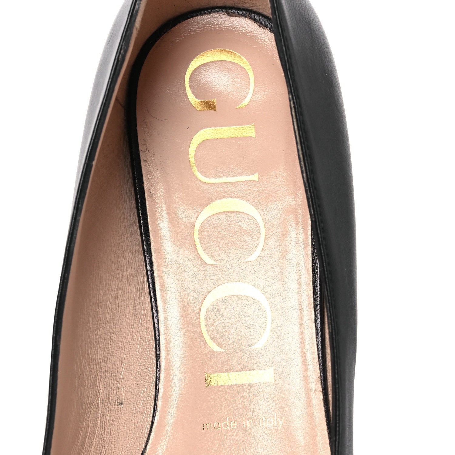Gucci Malaga Kid Horsebit Ballet 25mm Flats 40 Black 9 of 18