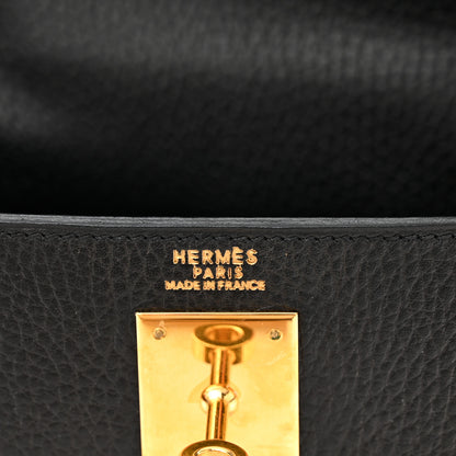 Hermes Ardennes Kelly Sellier 32 Black 6 of 12