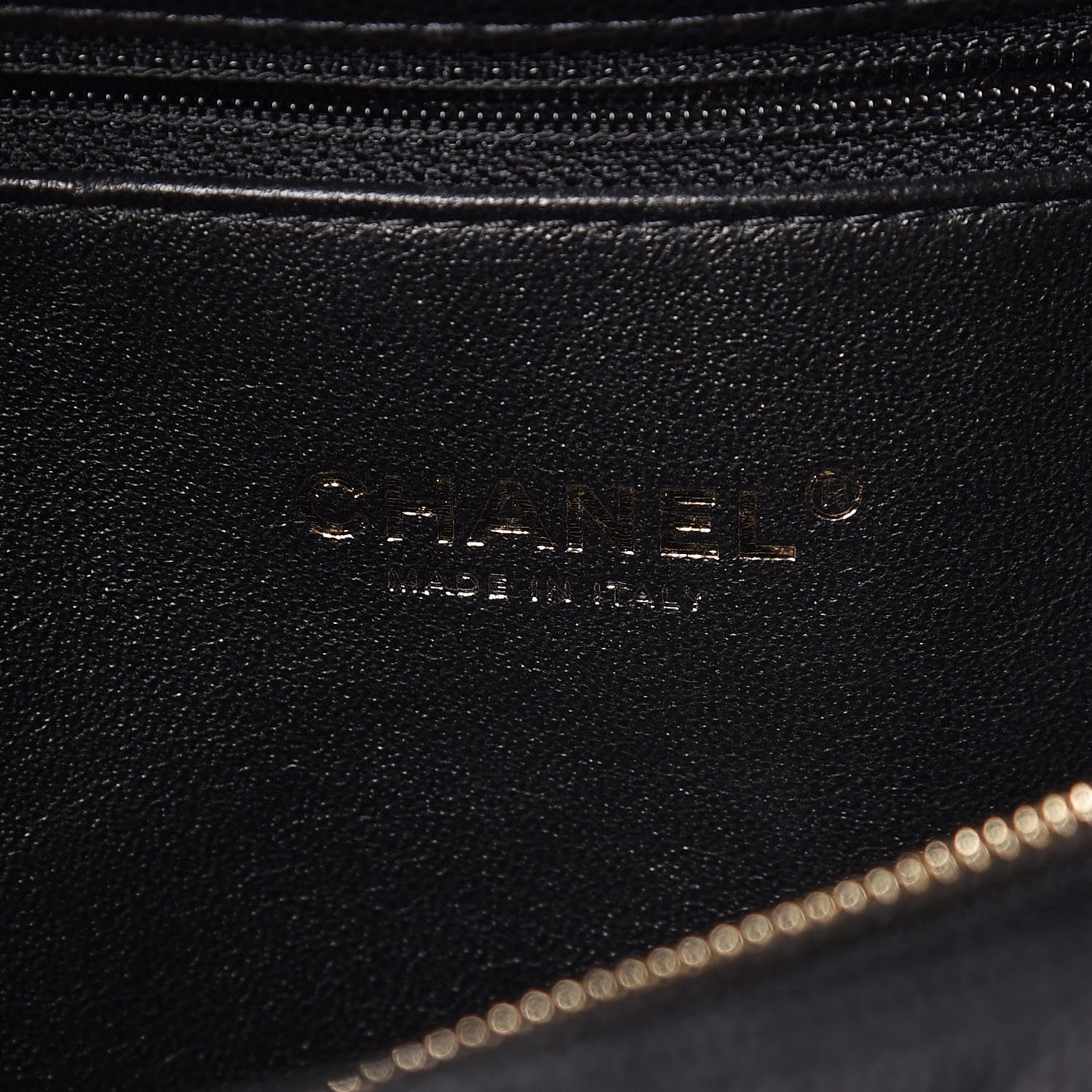 Chanel Caviar Lizard Quilted Medium Coco Handle Flap Black 7 of 11
