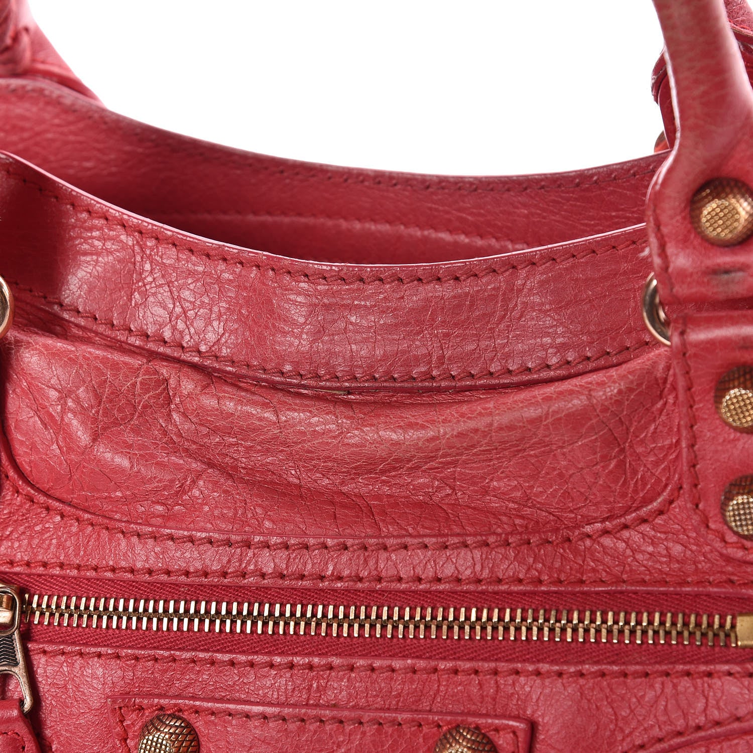 Balenciaga Agneau Giant 12 Rose Gold Hardware City Rose Thulian 23 of 27