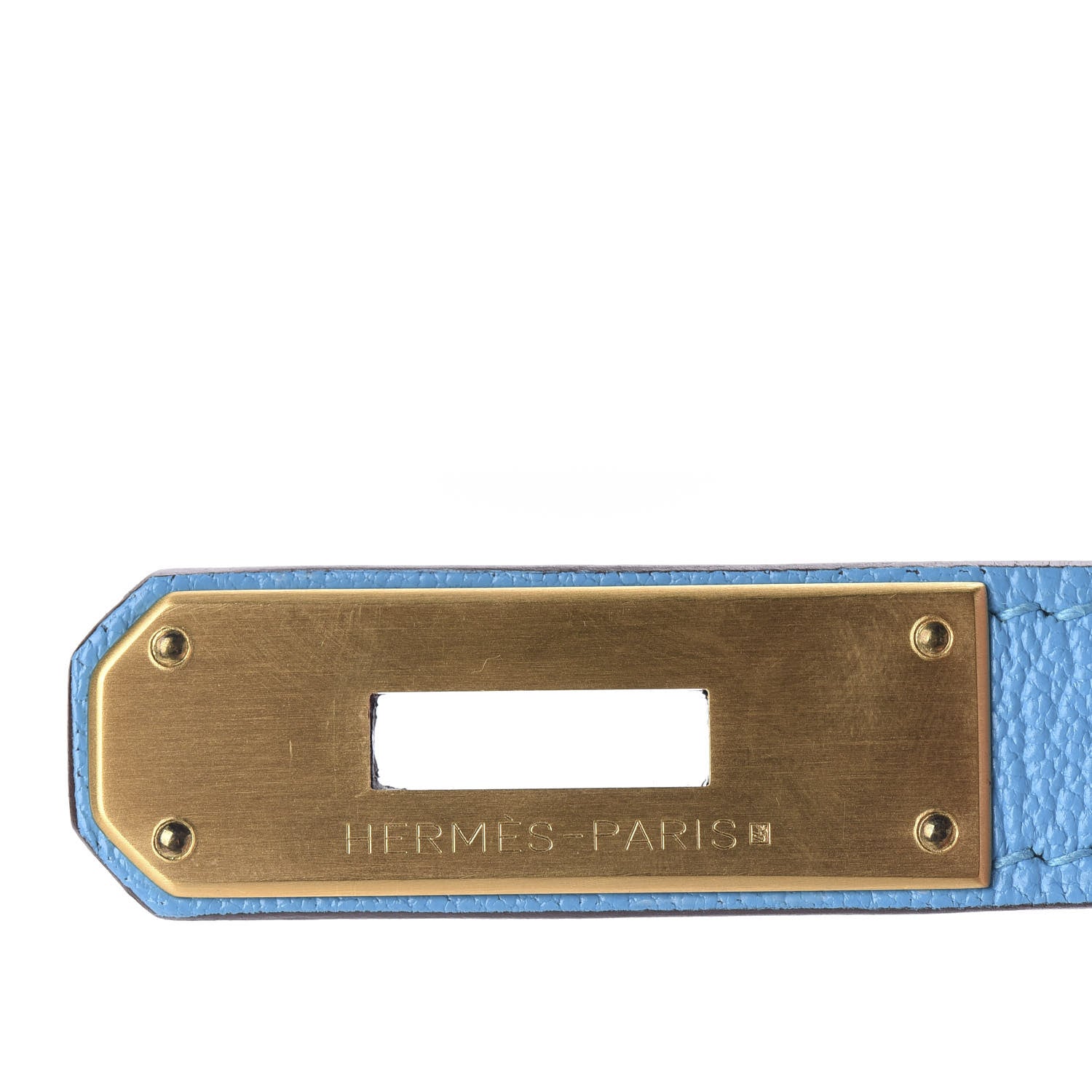 Hermes Chevre Mysore Horseshoe Birkin 30 Rose Shocking Celeste 9 of 34