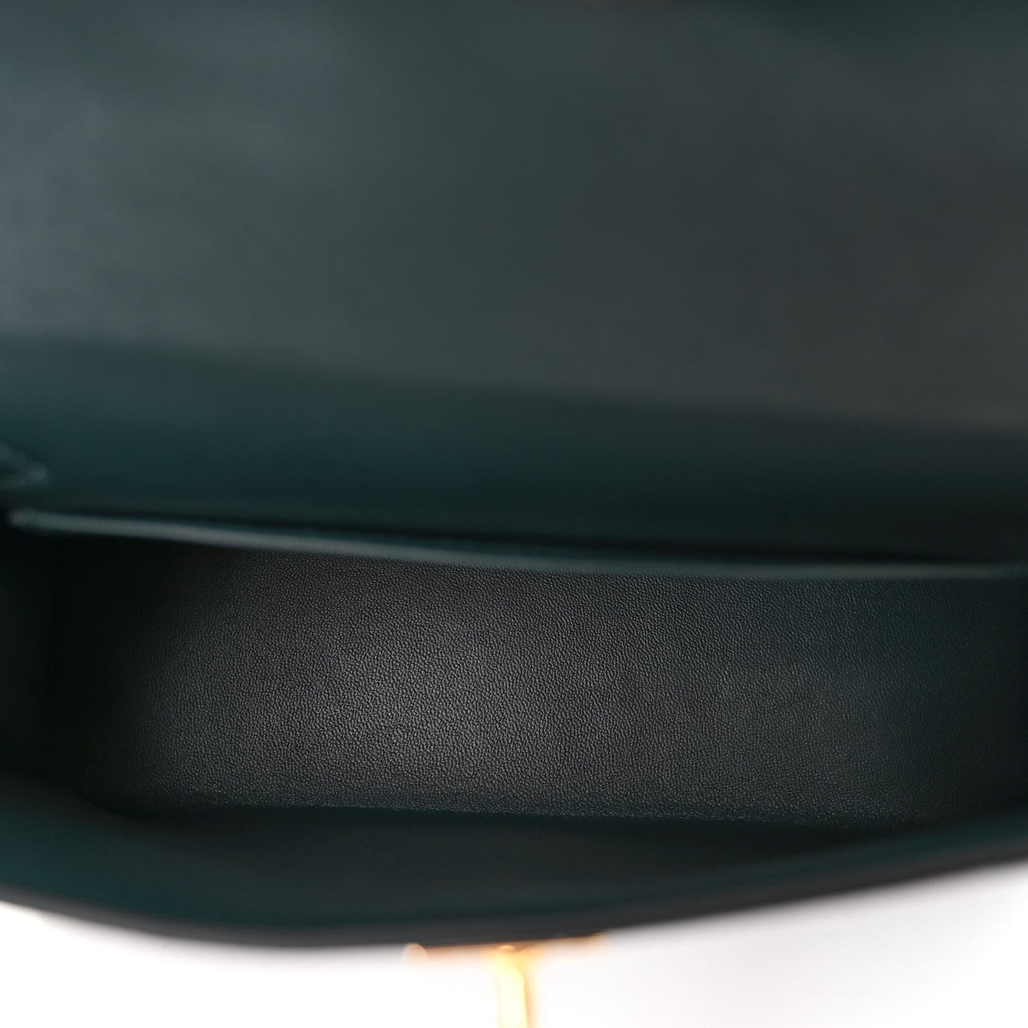 Ostrich Kelly Sellier Mini 20 Vert Cypress