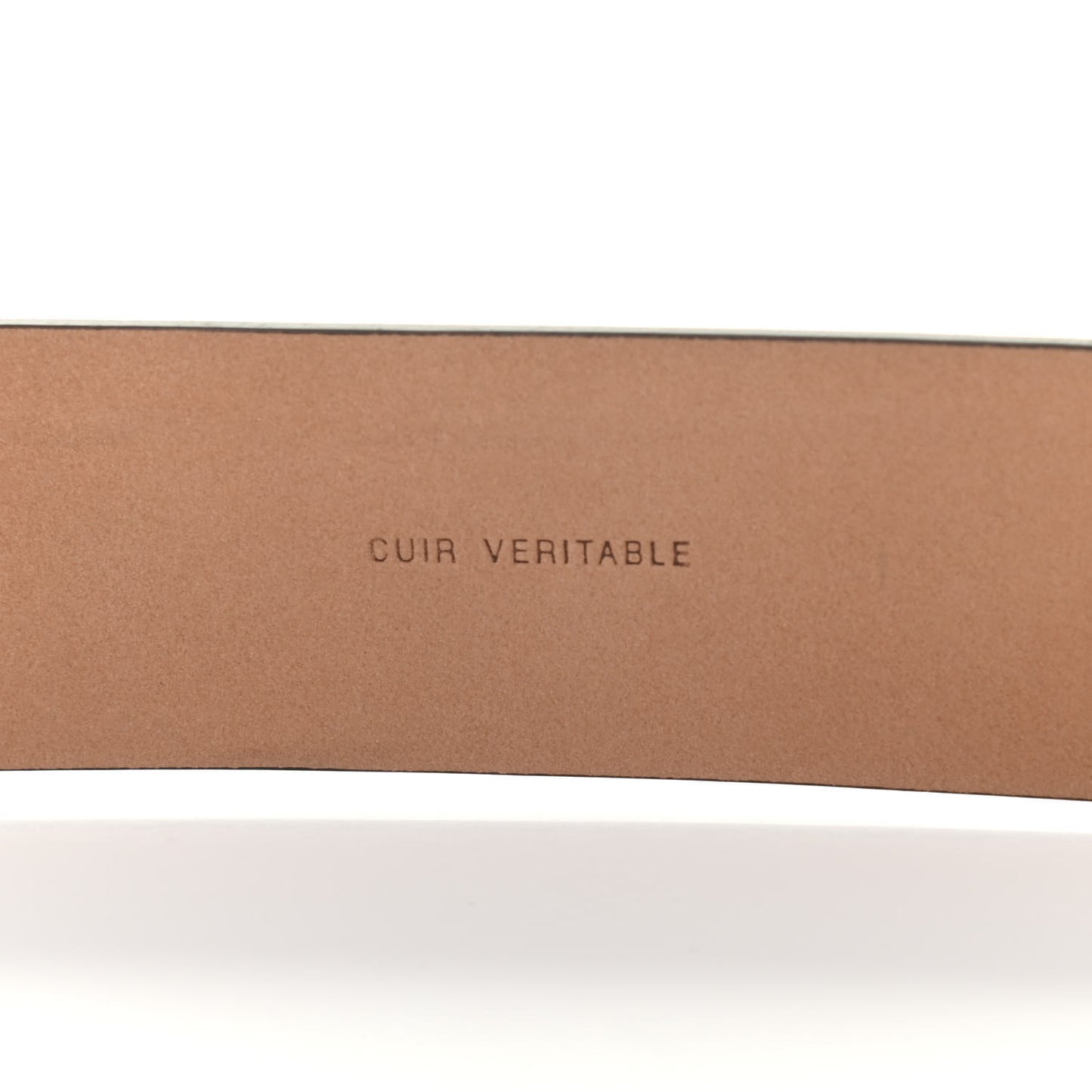 Patent Calfskin CC Wide Belt 90 36 Black