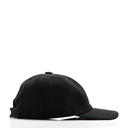 Chanel Cotton CC Cap Hat Black Coral 5 of 12