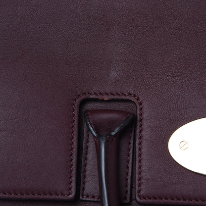 Mulberry Calfskin Studded Medium Cara Delevingne Convertible Satchel Oxblood 11 of 14