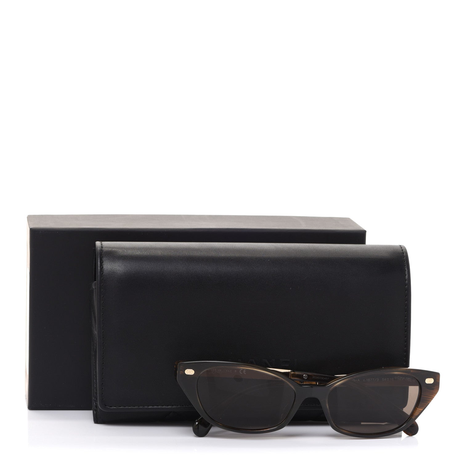 Chanel Acetate CC Cat Eye Sunglasses 5438-Q Tortoise 7 of 7