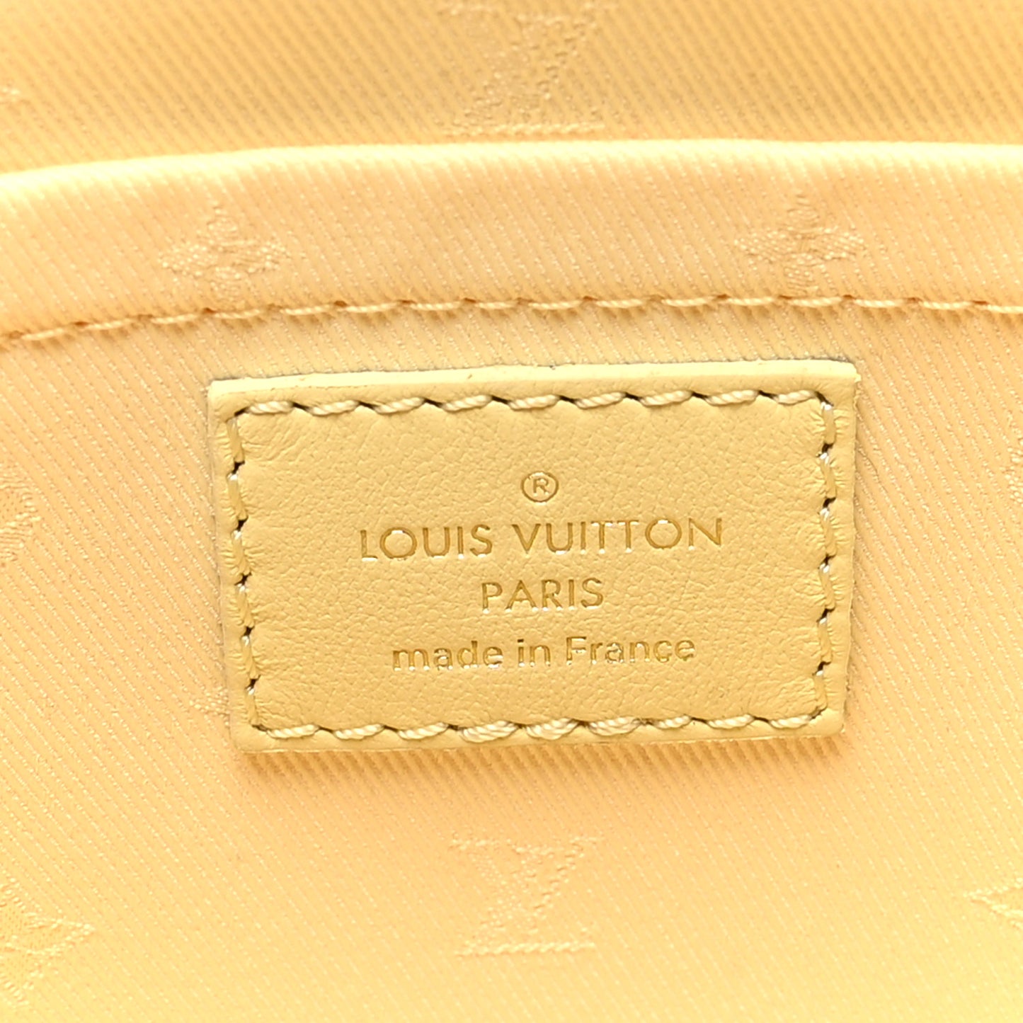 Calfskin Bubblegram Alma BB Banana