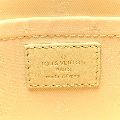 Louis Vuitton Calfskin Bubblegram Alma BB Banana 6 of 8