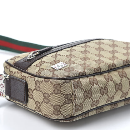 Gucci Monogram Signature Web Camera Bag Brown 5 of 9