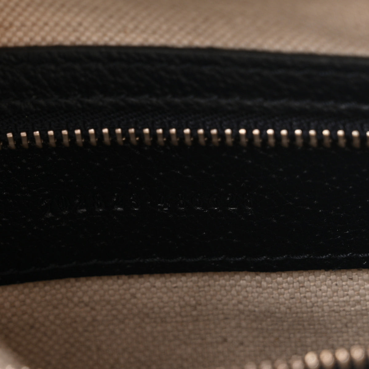 Gucci GG Supreme Monogram Textured Calfskin Web Large Attache Shoulder Bag Beige Blue 7 of 10