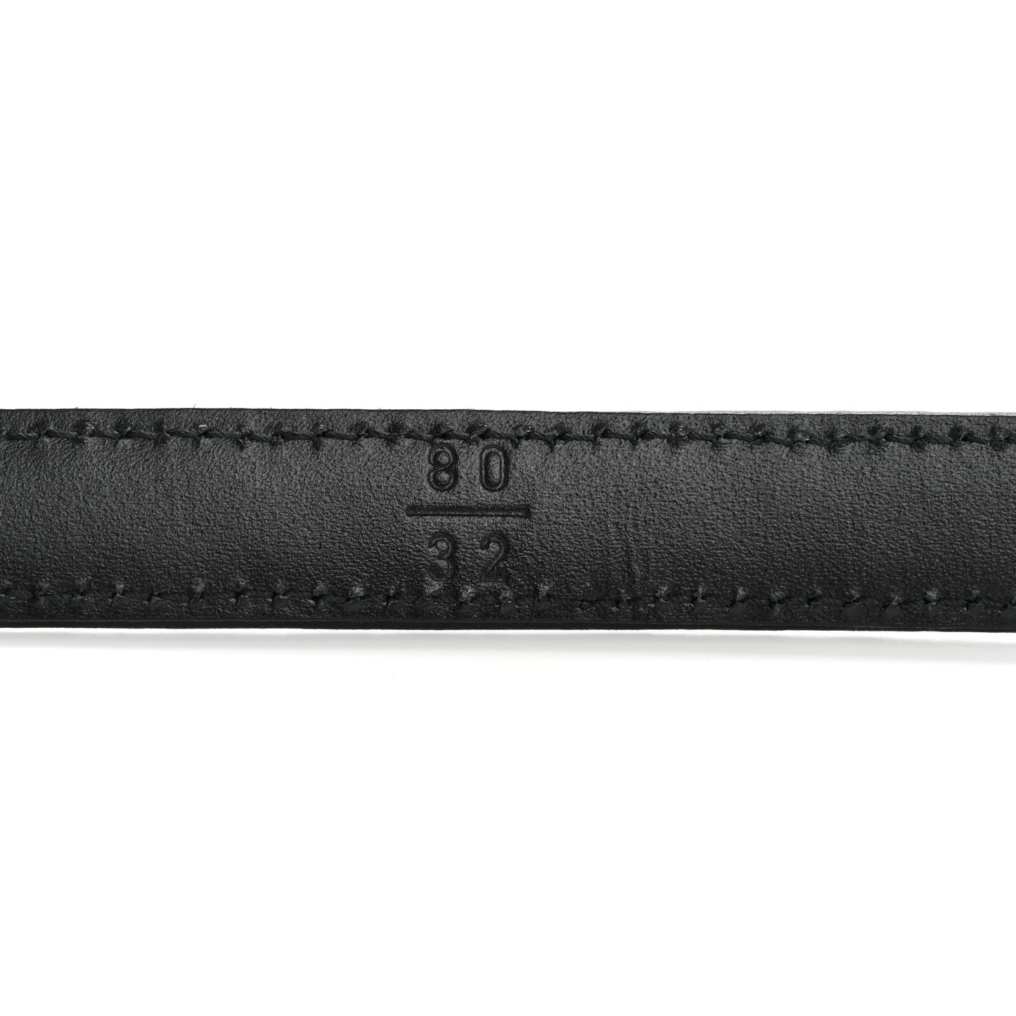 Calfskin Quilted CC Belt 80 32 Black