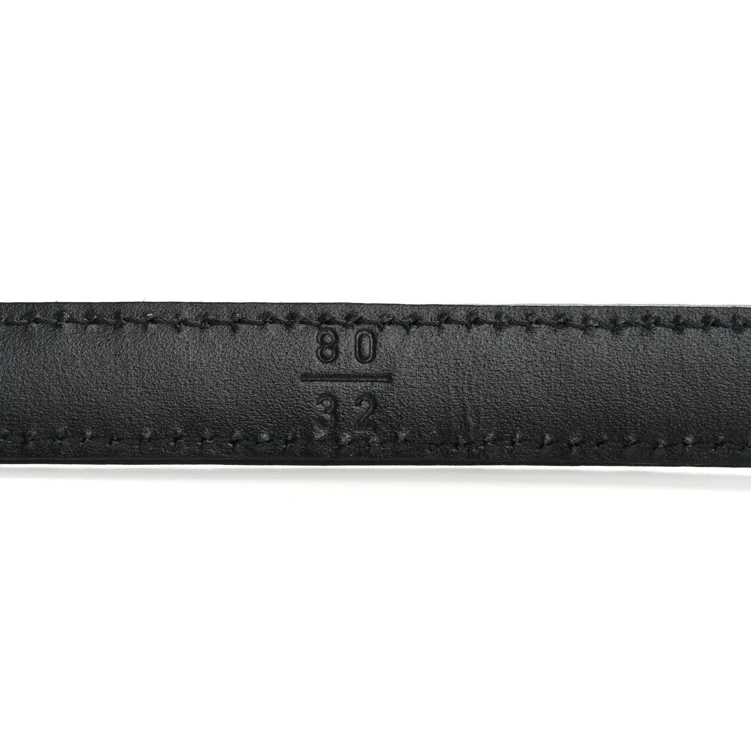 Chanel Calfskin Quilted CC Belt 80 32 Black 6 of 7