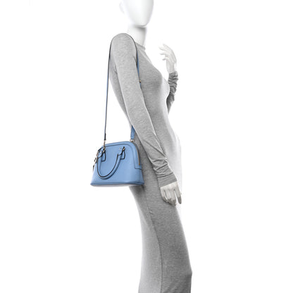 Gucci Dollar Calfskin Small GG Charm Dome Bag Mineral Blue 3 of 11