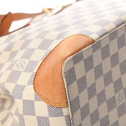 Louis Vuitton Damier Azur Hampstead MM 12 of 17