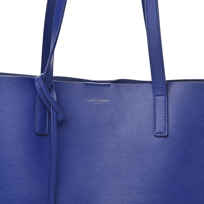 Saint Laurent Calfskin Large Shopping Tote Ultramarine 11 of 11