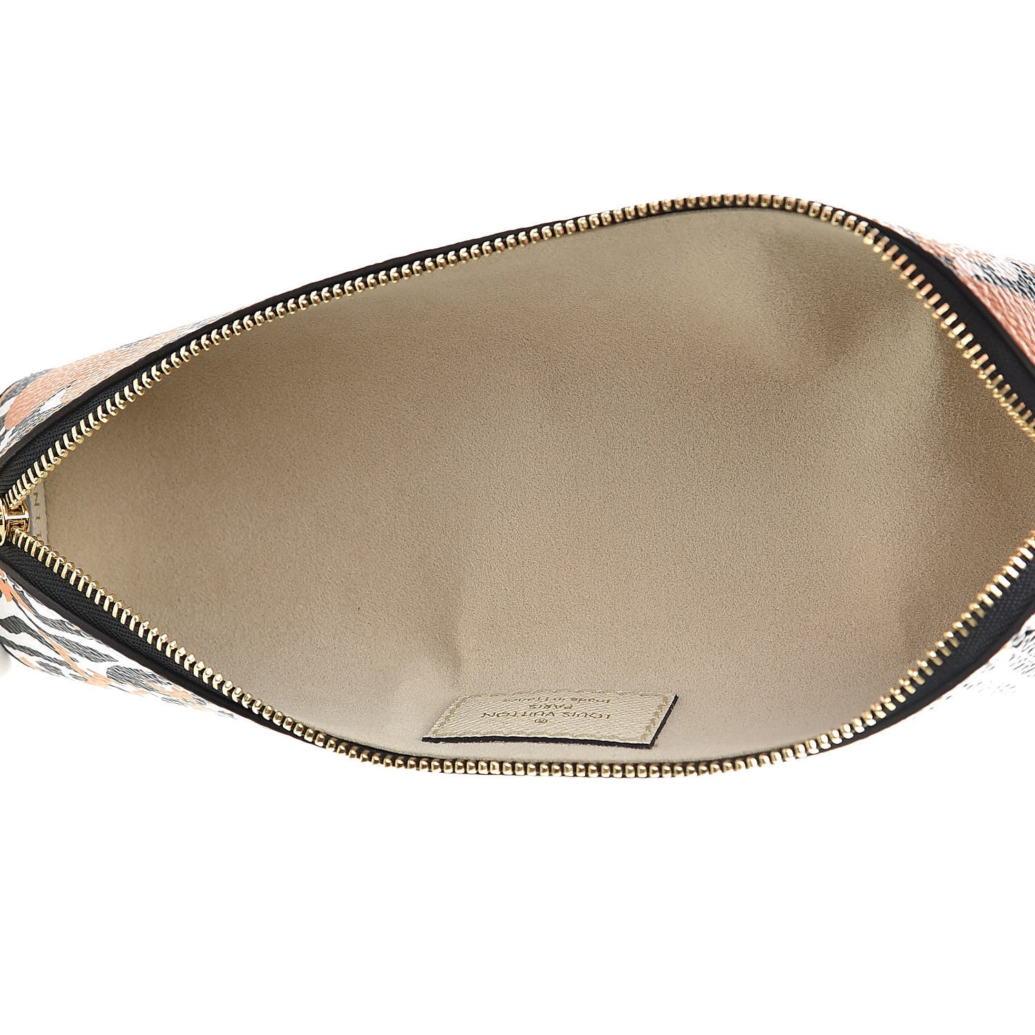 Louis Vuitton Monogram Giant Jungle Elizabeth Pencil Pouch Caramel 5 of 7