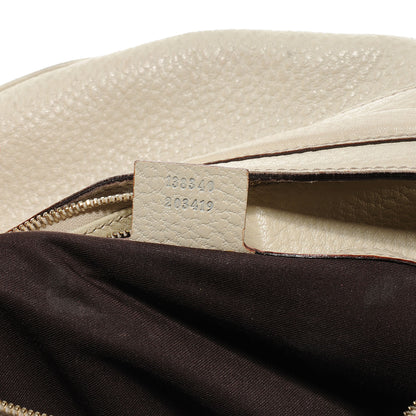 Gucci Leather Bamboo Ring Hobo Ivory 9 of 10