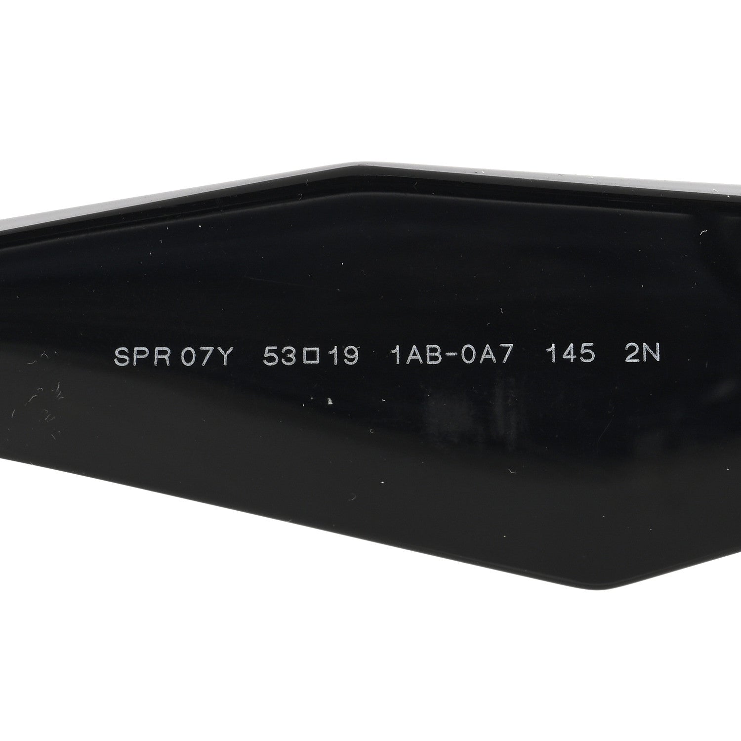 Prada Acetate Symbole Sunglasses SPR 07Y Black 6 of 6