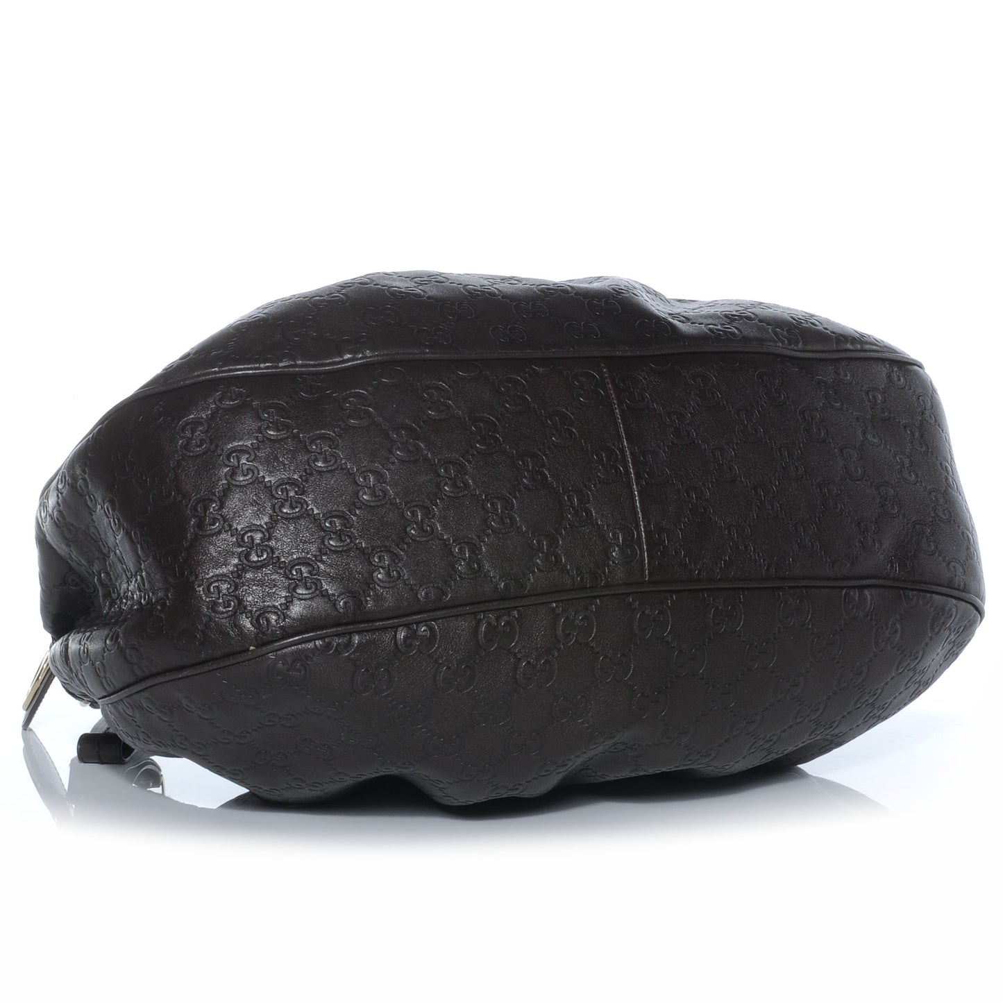 Guccissima Medium Sukey Hobo Dark Brown
