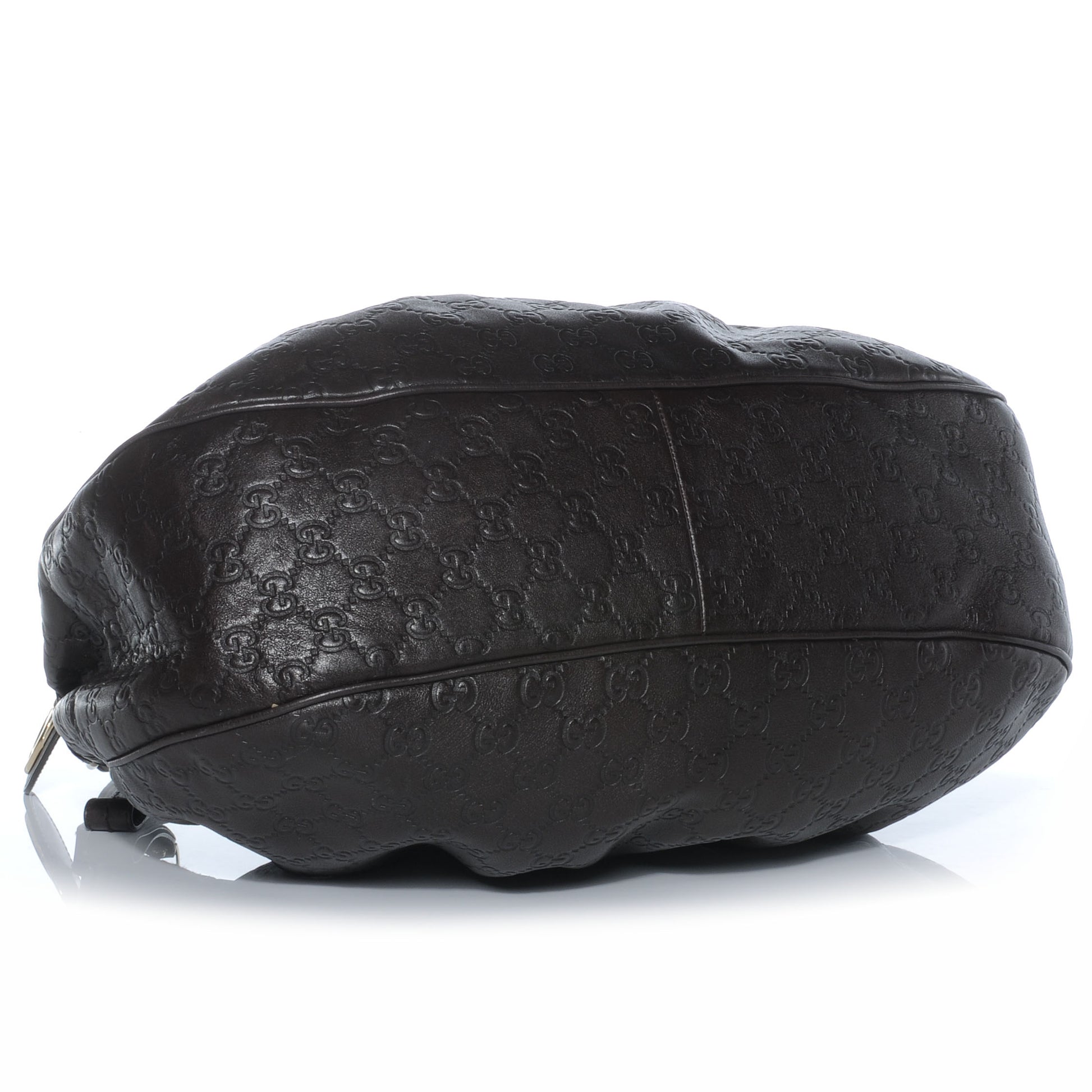 Gucci Guccissima Medium Sukey Hobo Dark Brown 4 of 7