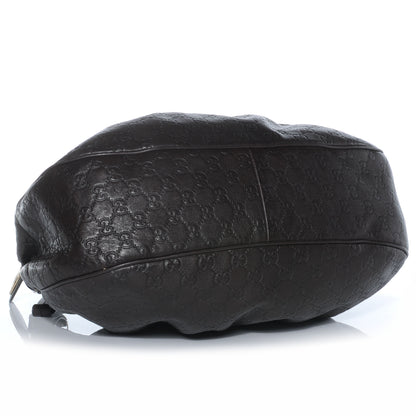 Gucci Guccissima Medium Sukey Hobo Dark Brown 4 of 7