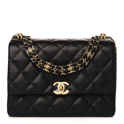 Chanel Caviar Quilted Coco First Flap Black 1 of 10