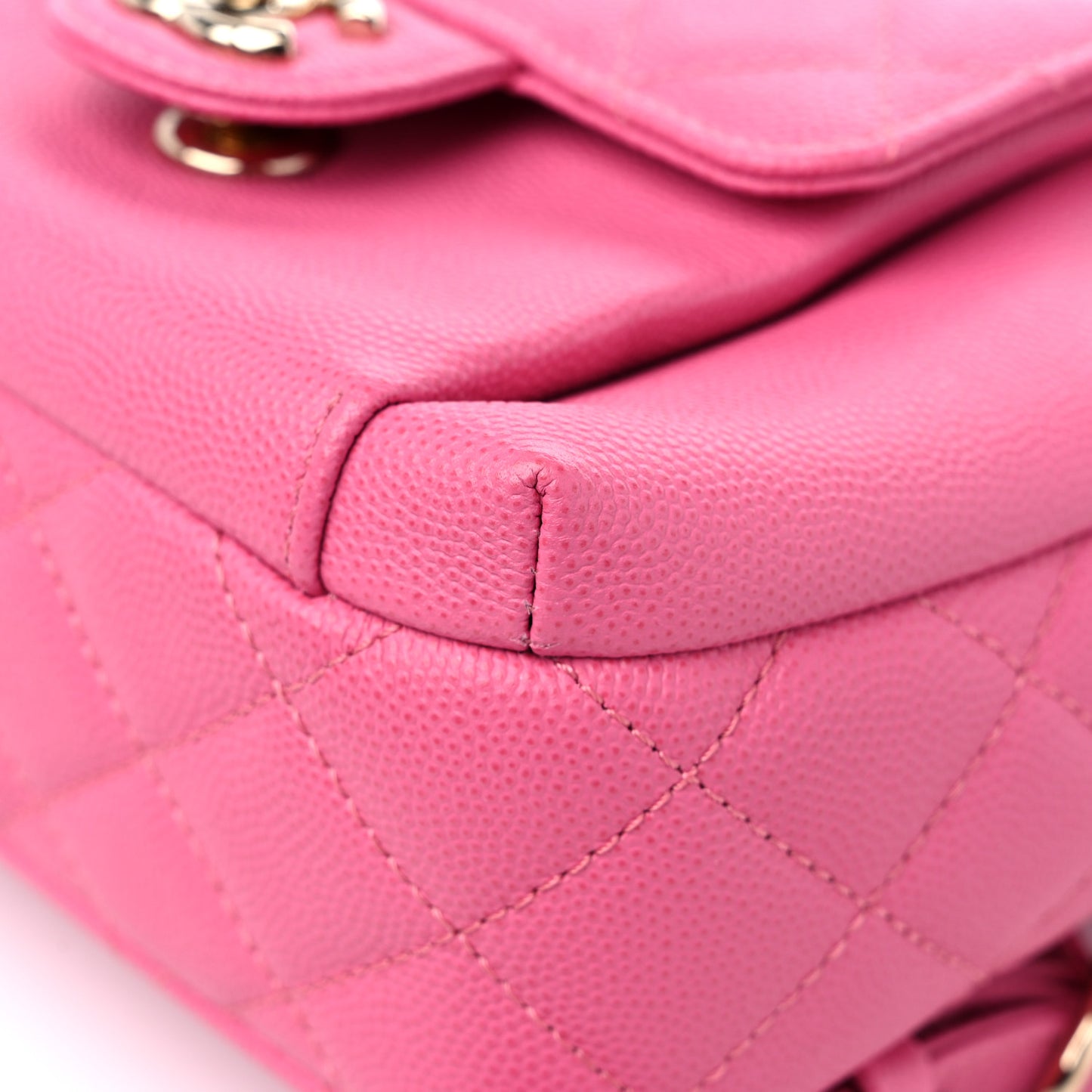Caviar Quilted Small CC Day Backpack Pink