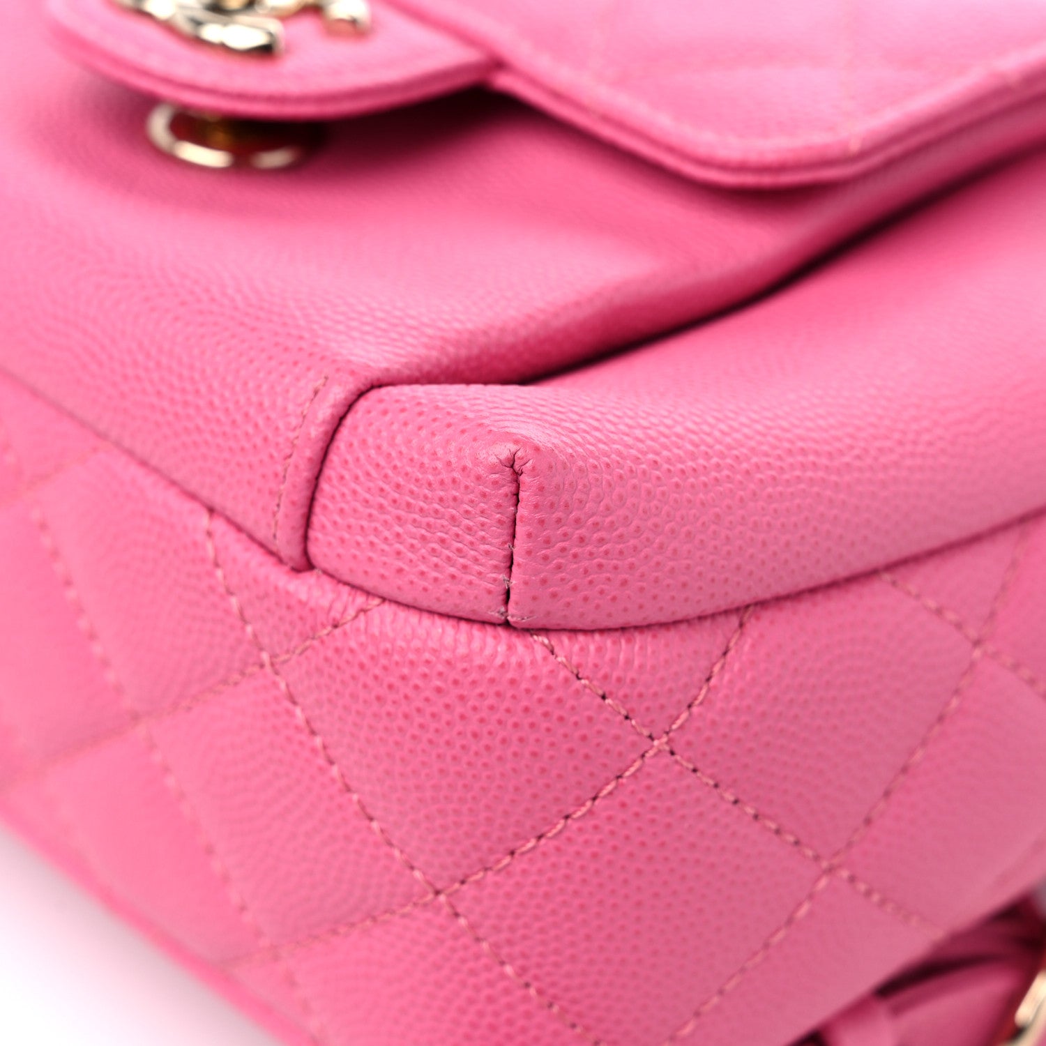 Chanel Caviar Quilted Small CC Day Backpack Pink 9 of 12