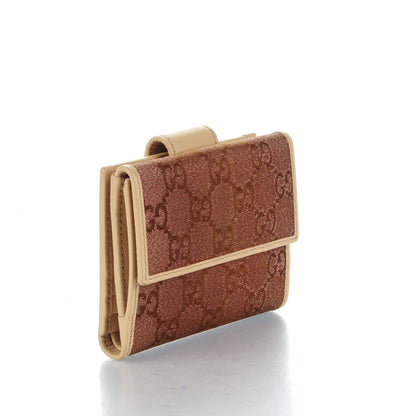 Gucci Monogram Lurex Scarlett Compact Wallet 3 of 7