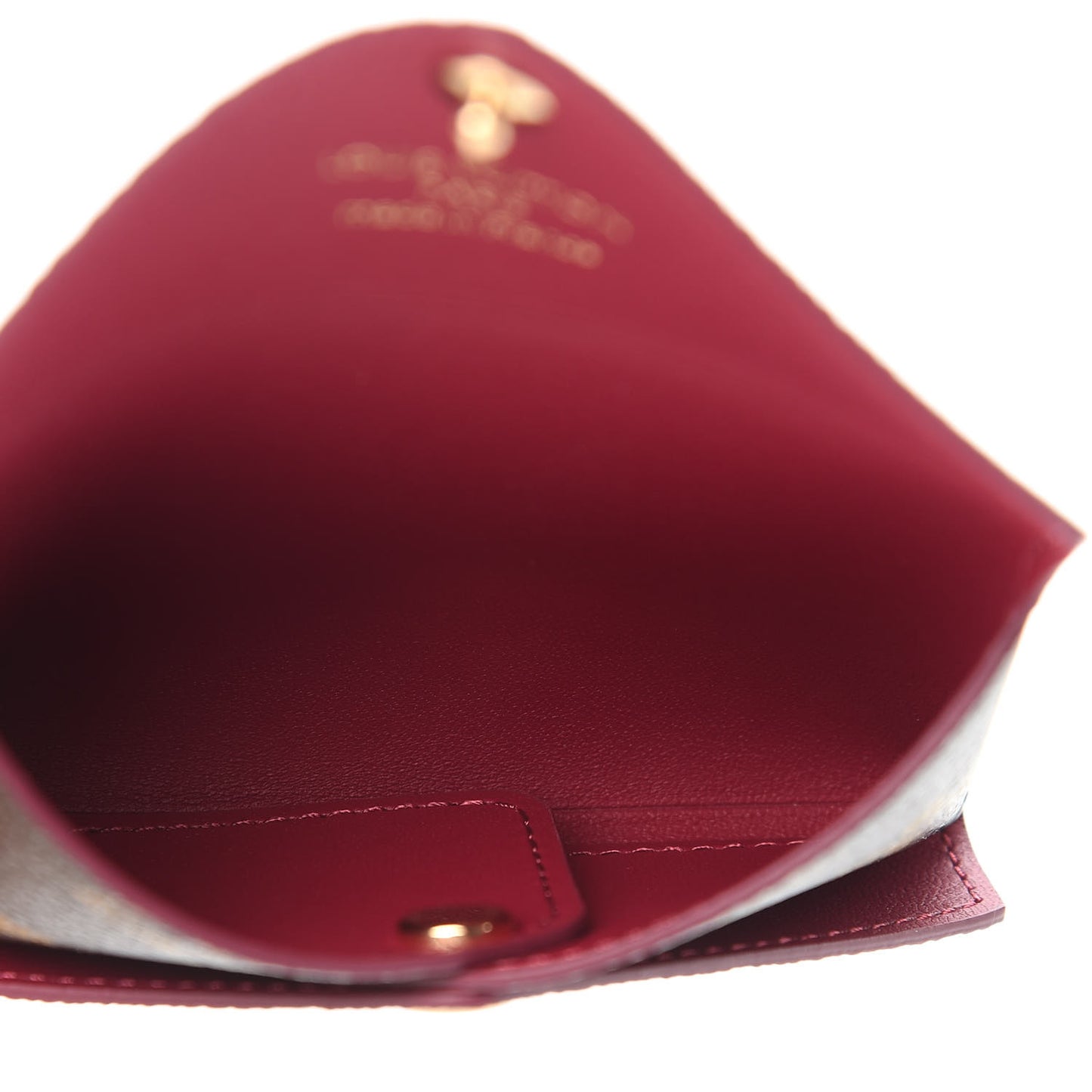 Monogram Small Kirigami Pochette Insert Fuchsia