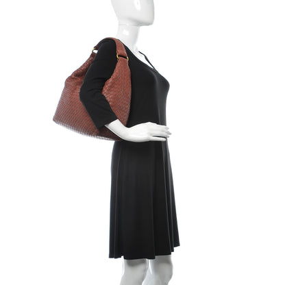 Bottega Veneta Nappa Intrecciato Sloane Hobo Barolo 2 of 15