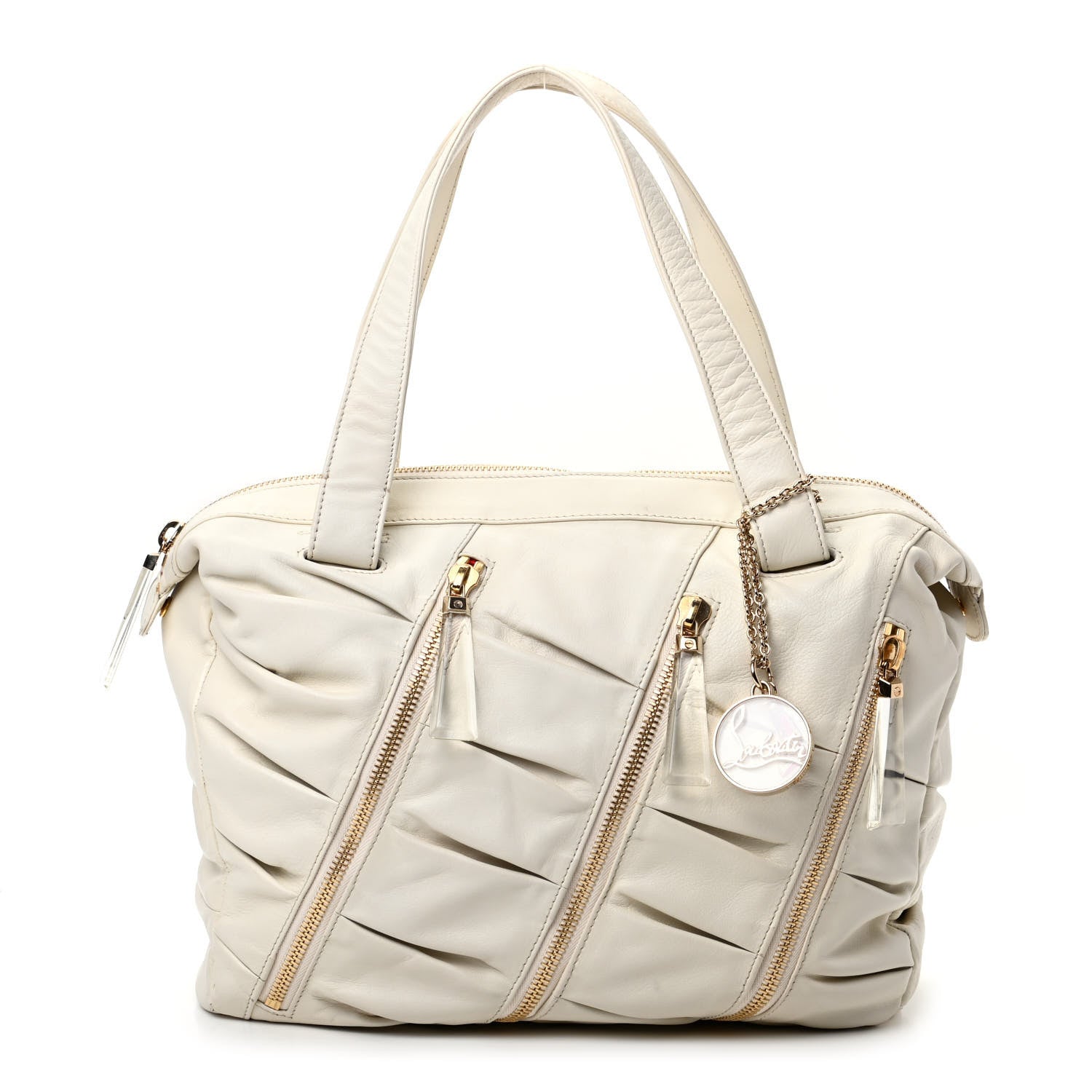 Christian Louboutin Calfskin Medium Pillow Softy Satchel 1 of 8