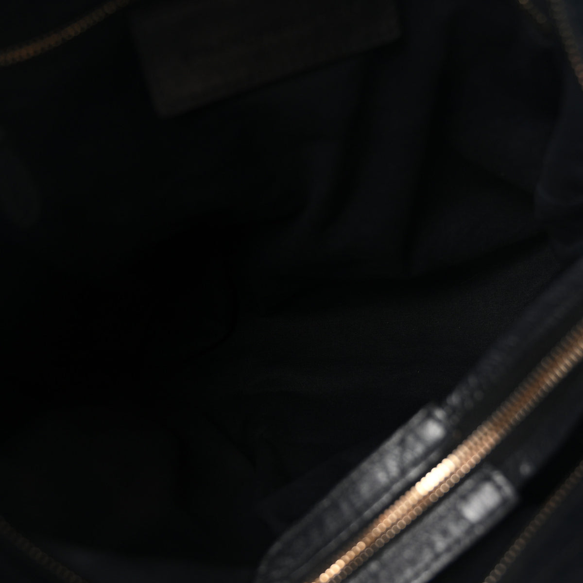 Agneau Giant 12 Rose Gold Hardware Velo Black