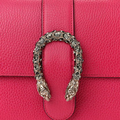 Gucci Dollar Calfskin Crystal Web Medium Dionysus Bamboo Top Handle Bag Box Pink Black Diamond 8 of 11