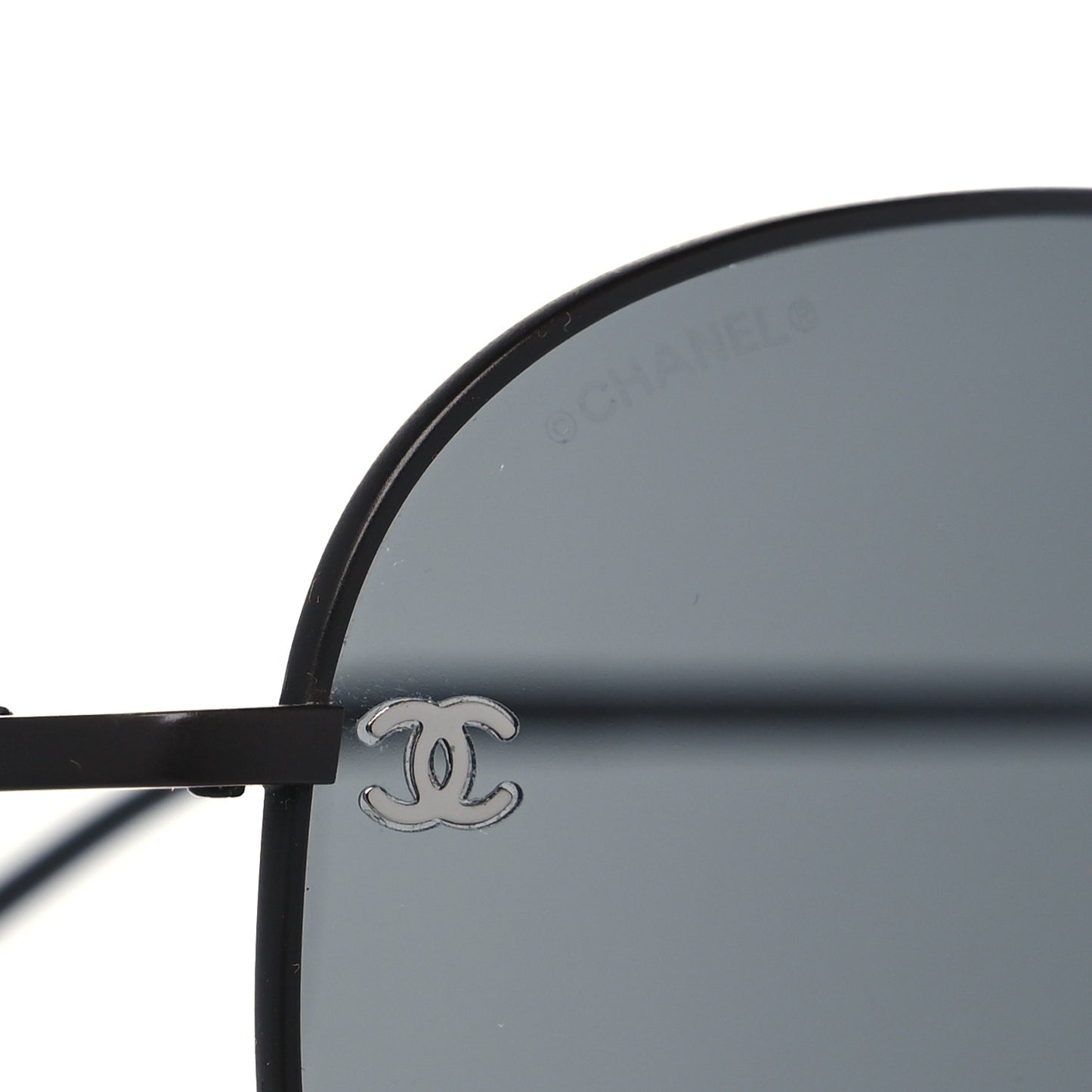Aviator CC Sunglasses 4189-T-Q Matte Brown Dark Grey