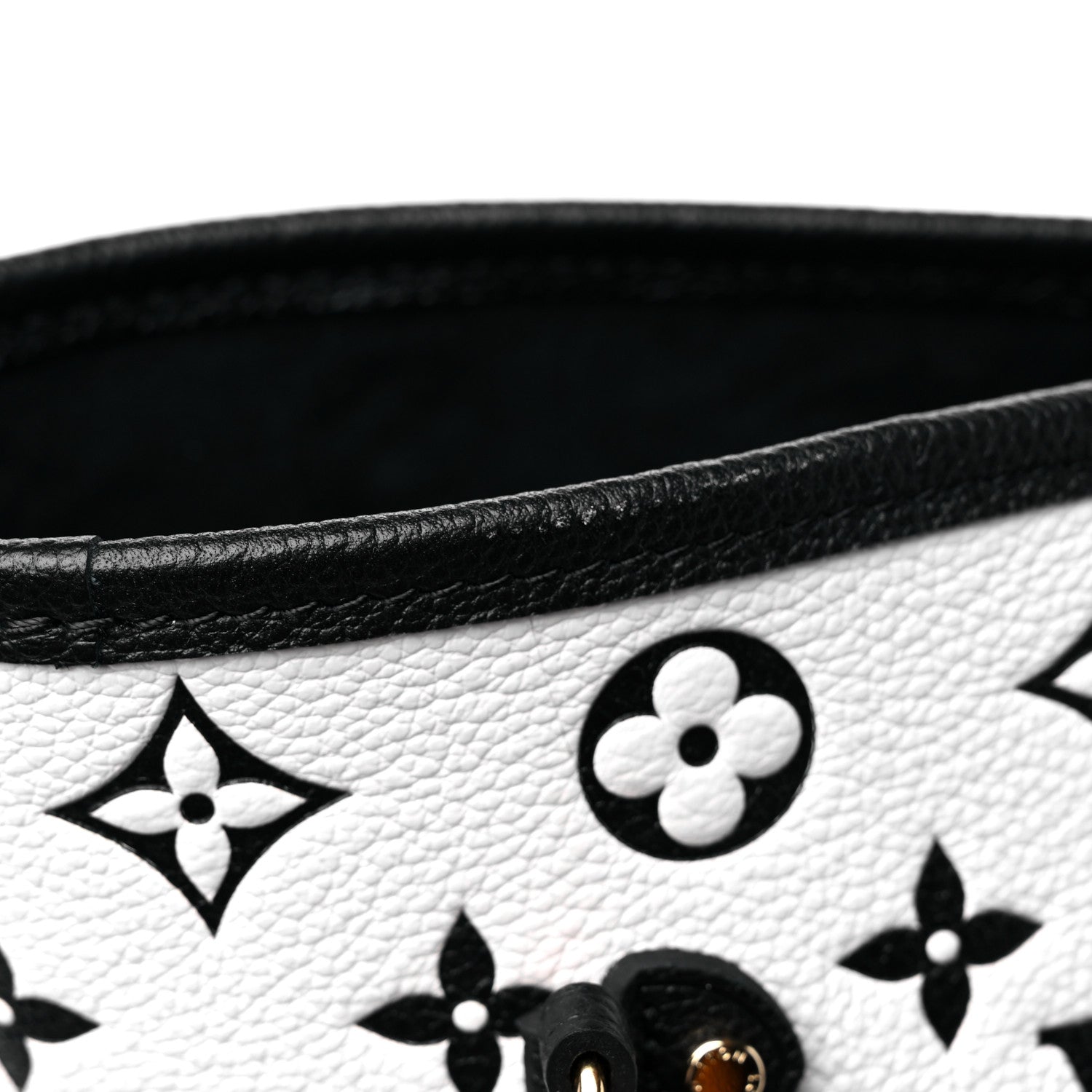 Louis Vuitton Empreinte Spring In The City Neverfull MM Black White Pink 11 of 12